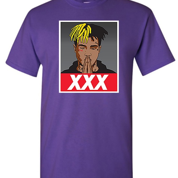 RIP XXXTentacion Rapper T-Shirt Skins Revenge - Picture 4 of 8